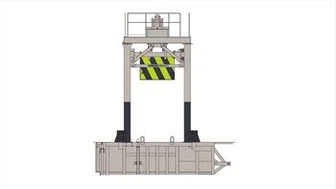 Navpični zbiralnik smeti